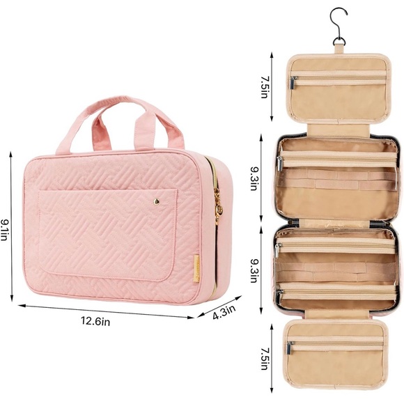 Carrywell Toiletry Bag Travel Bag with Hanging hook 🪝 - Picture 3 of 9